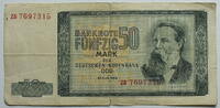 DDR 50 Mark 1964 gebraucht 6.51 £ Tax included +  7.80 £ shipping