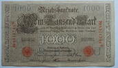 Kaiserreich 1000 Mark rotes Siegel -