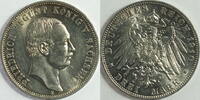 Sachsen 3 Mark Friedrich August III. -