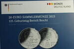 Deutschland 20 € 125. Geburtstag Bertolt Brecht -