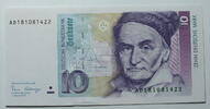 Deutschland 5 DM World Paper Money Nr. 38 a, Pöhl - Schlesinger -