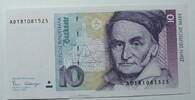 Deutschland 5 DM World Paper Money Nr. 38 a, Pöhl - Schlesinger -