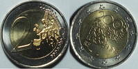 Frankreich 2 € 2008 bfr, vz-st 3.90 £  +  12.61 £ shipping