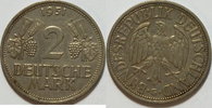 BRD 2 DM 1951 G 5 DM Ähren VF