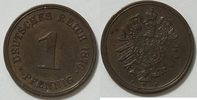 Kaiserreich 1 PF Kursmünze -