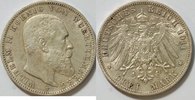 Würtemberg 3 Mark Kursmünze -