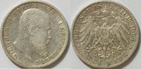 Kaiserreich Würtemberg 2 Mark 2 Mark Würtemberg Wilhelm II -