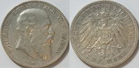 Kaiserreich Baden 5 Mark -