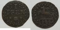 Braunschweig Caldenberg 1 Pfennig 1687 Georg Wilhelm ss selten 25.16 £ Tax included +  12.57 £ shipping