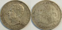 Spanien 5 Pesetas Amadeo I. -