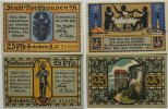 Deutschland 2 x 25 Pf Nordhausen -