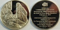 WWF 200 Geburtstag von Prota Matija Nenadovixc´ Silber Med. 38,6 mm 19,7 g -