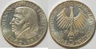 Bundesrepublik Deutschland 5 DM 1964 Fichte UNC