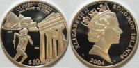 Solomon Inseln 10 $ Olympischen Spiele 2004 Athen -
