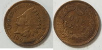 USA 1 Cent 1906 s-ss 2.60 £ Tax included +  7.80 £ shipping