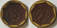 Sachsen 5 Mark 1921 vz 15.62 £ Tax included +  12.57 £ shipping