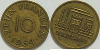 Saarland 10 Franken -