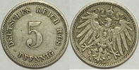 Kaiserreich 5 Pf 1908 E ss 0.87 £ Tax included +  7.80 £ shipping