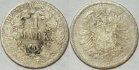 Kaiserreich 1 Mark 1878 A s 6.51 £ Tax included +  7.80 £ shipping