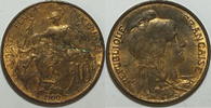 Frankreich 10 Centimes 1900 CH UNC, bankfrisch