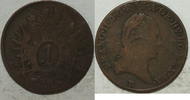 Österreich 1 Kreuzer 1800 A s 8.68 £ Tax included +  7.80 £ shipping