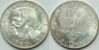 BRD 5 DM 1964 Fichte UNC