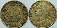 Frankreich 10 Centimes 1963 ss 1.30 £ Tax included +  7.80 £ shipping