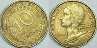 Frankreich 10 Centimes 1974 ss 1.30 £ Tax included +  7.80 £ shipping