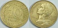 Frankreich 10 Centimes 1977 ss 1.30 £ Tax included +  7.80 £ shipping