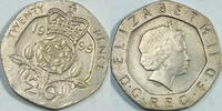 Grossbritannien 20 Pence 1999 ss 2.17 £ Tax included +  7.80 £ shipping