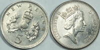 Grossbritannien 5 Pence 1980 ss-vz 2.17 £ Tax included +  7.80 £ shipping