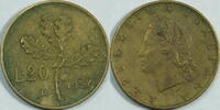 Italien 20 Lire 1957 ss 4.25 £ Tax included +  7.80 £ shipping