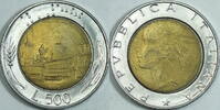 Italien 500 Lire 1989 vz 2.17 £ Tax included +  7.80 £ shipping