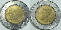 Italien 500 Lire 1992 vz 2.17 £ Tax included +  7.80 £ shipping