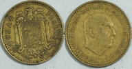 Spanien 1 Peseta 1969 ss 1.74 £ Tax included +  7.80 £ shipping