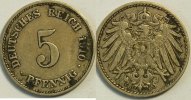 Kaiserreich 5 Reichspfennig -