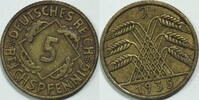 Weimar 5 Pf 1935 J ss 1.30 £ Tax included +  7.80 £ shipping