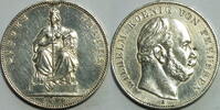 Preußen 1 Taler 1871 Siegestaler VF gehenkelt