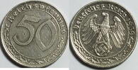 3. Reich 50 Pf 1939 A ss 47.72 £ Tax included +  12.57 £ shipping
