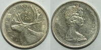 Kanada 25 Cent 1965 ss 5.12 £ Tax included +  7.80 £ shipping