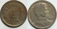 Chile 1 Peso 1952 vz 3.43 £ Tax included +  7.80 £ shipping