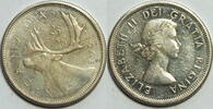 Kanada 25 Cent 1963 vz 5.12 £ Tax included +  7.80 £ shipping