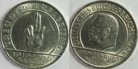 Weimar 3 Mark 1929 D Schwurhand UNC-
