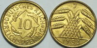 Weimar 10 Reichspfennig 1933 J BU