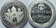 Recklinghausen 1981 150 Jahre Zeitungshaus Bauer Silberme. 17 Gramm PP g... 24.27 £  +  12.61 £ shipping