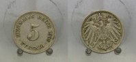 Kaiserreich 5 Pfennig -
