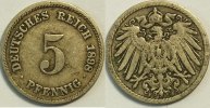Kaiserreich 5 Reichspfennig -