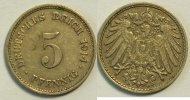 Kaiserreich 5 Reichspfennig -