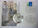 Deutschland 10 DM und 1,00 DM Numisbrief Röndgen -