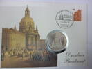 Deutschland 10 DM und 4,00 DM Numisbrief Dresden -